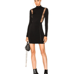 Balmain mesh insert Studded bodycon dress - Endless - UAE Rental and Resale for Women's Fashion