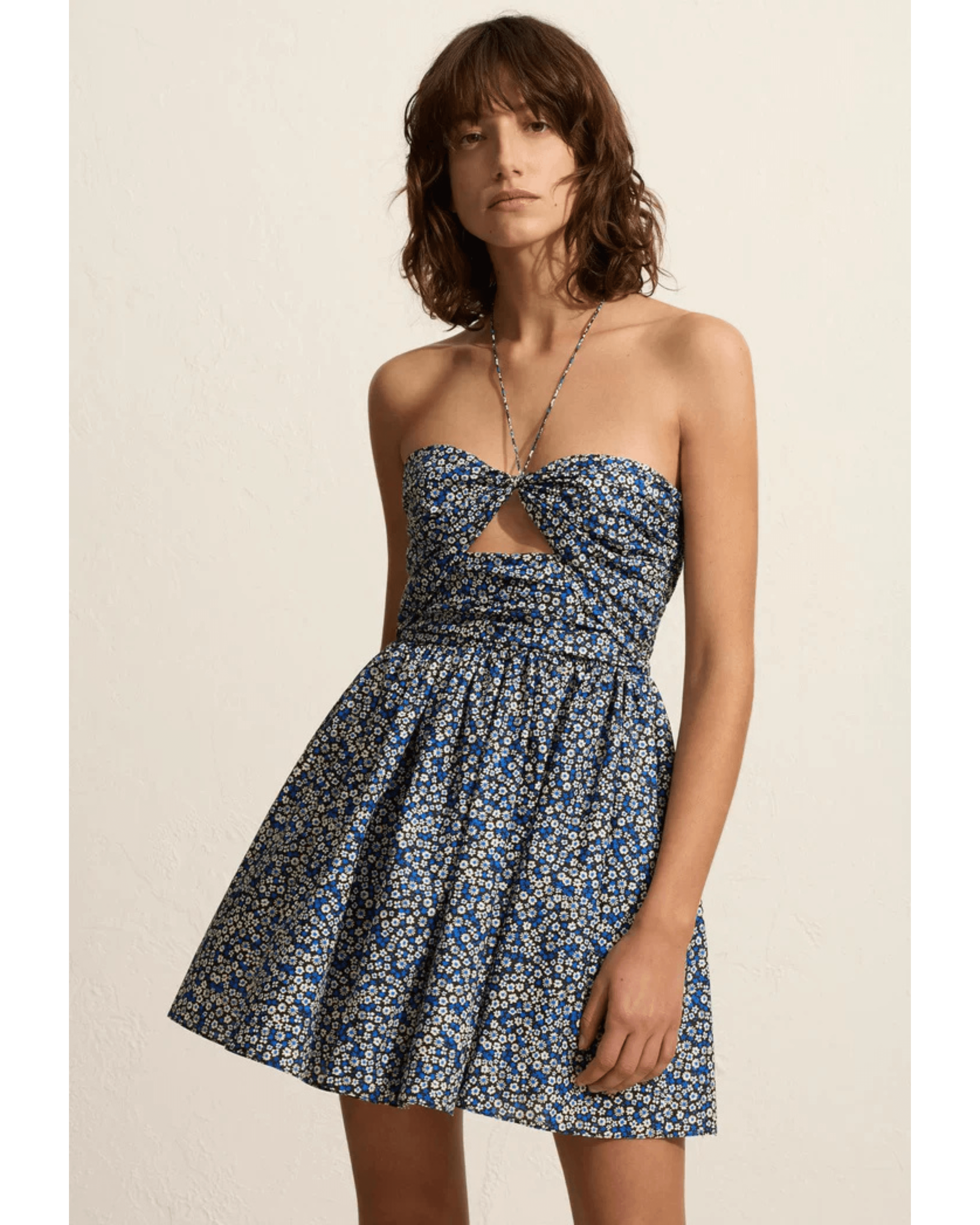 Bandeau Rouched Mini Dress - Endless - UAE Rental and Resale for Women's Fashion