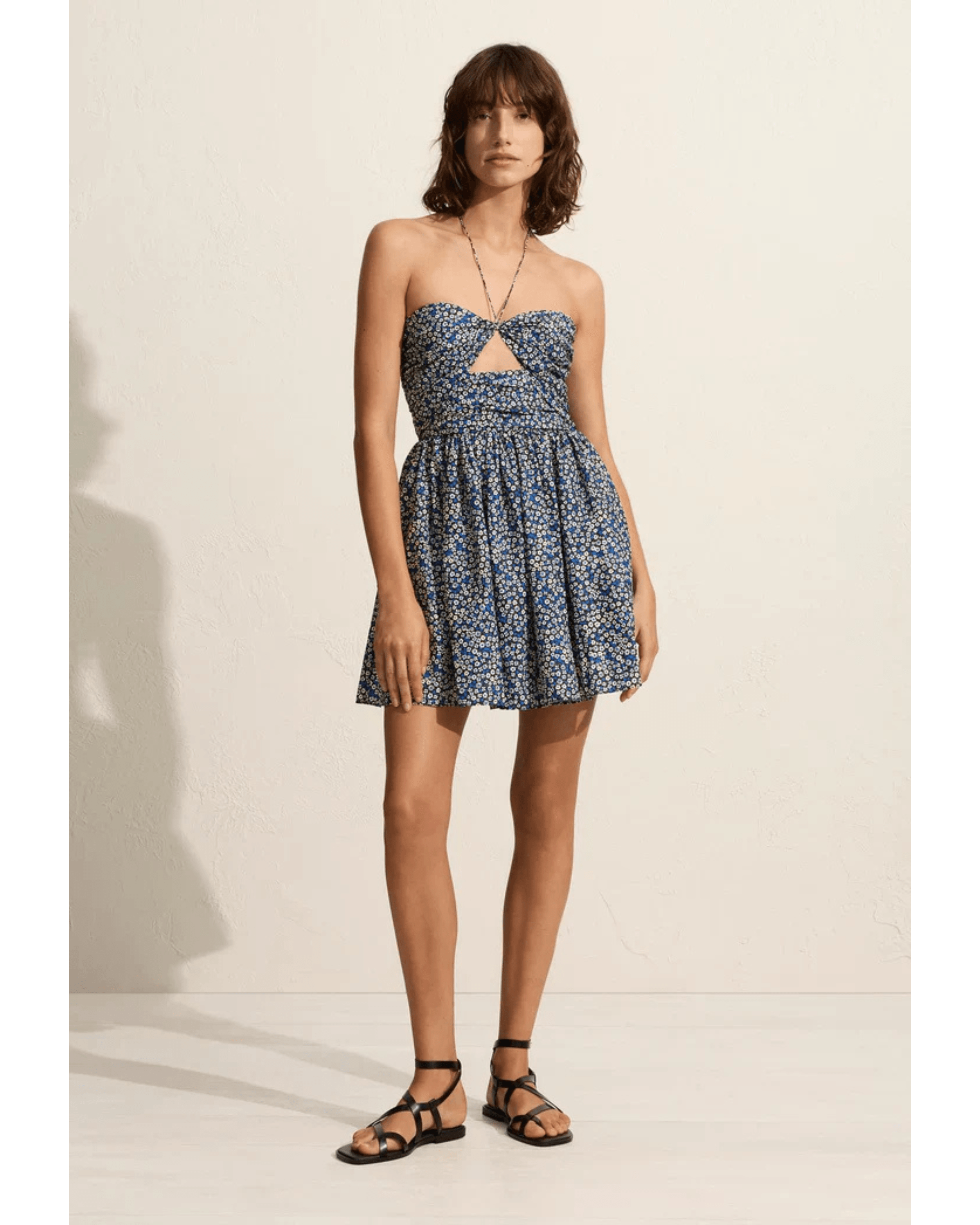 Bandeau Rouched Mini Dress - Endless - UAE Rental and Resale for Women's Fashion