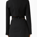 Bari Blazer Mini Dress in Wool - Endless - UAE Rental and Resale for Women's Fashion