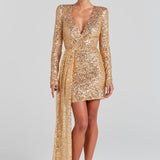 Leah Gold Dress