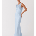 Be Mine Satin Maxi Dress - Endless - UAE Rental and Resale for Women's Fashion