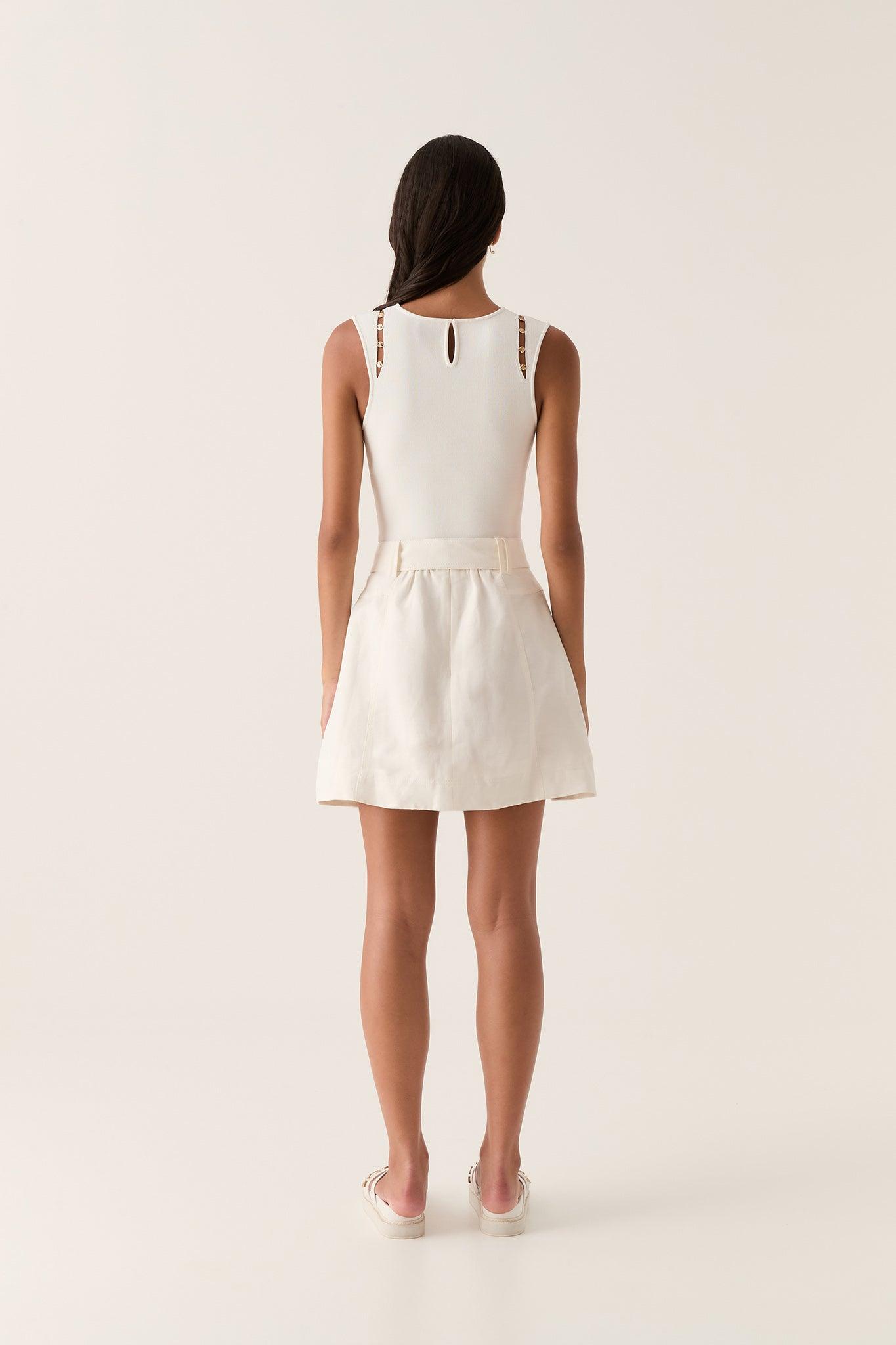 Beacon Utility Mini Skirt - Endless - UAE Rental and Resale for Women's Fashion