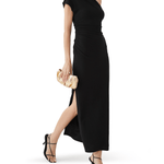 Beau Asymmetrical Midi Dress - Endless - UAE Rental and Resale for Women's Fashion