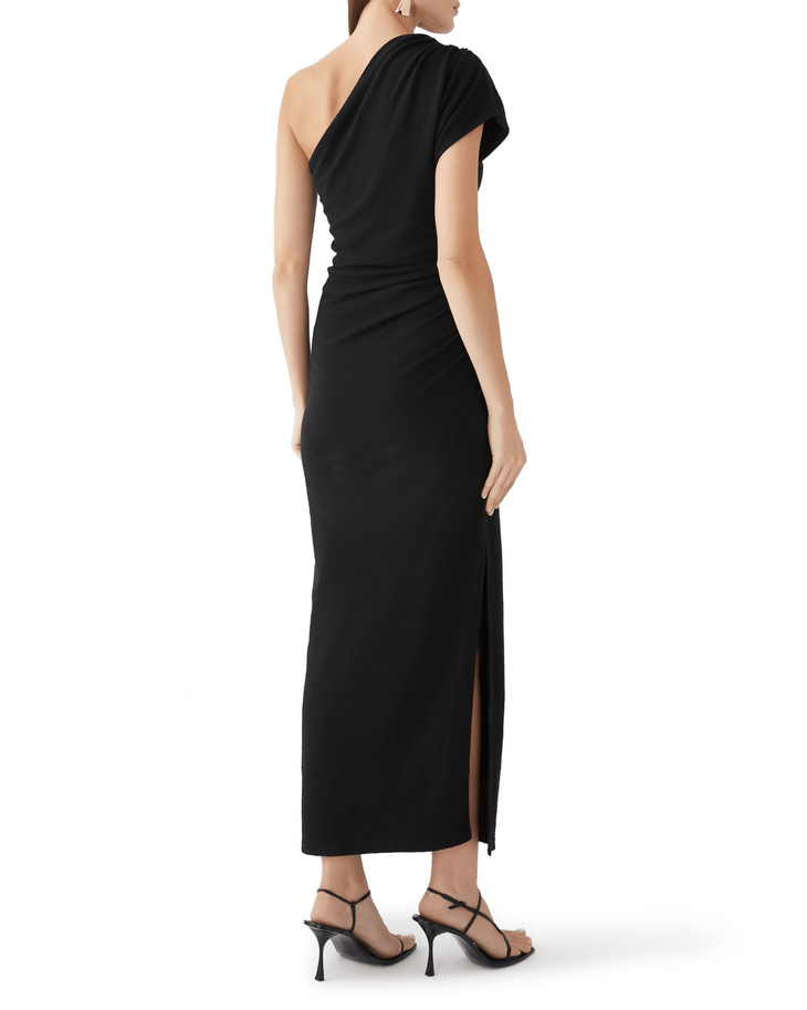 Beau Asymmetrical Midi Dress - Endless - UAE Rental and Resale for Women's Fashion