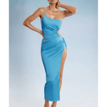 Behati Asymmetric Cut Out Midaxi Dress - Endless - UAE Rental and Resale for Women's Fashion