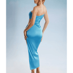 Behati Asymmetric Cut Out Midaxi Dress - Endless - UAE Rental and Resale for Women's Fashion