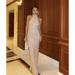 Beige Long Dress - Endless - UAE Rental and Resale for Women's Fashion