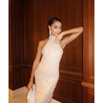 Beige Long Dress - Endless - UAE Rental and Resale for Women's Fashion