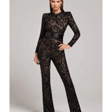 Bella Black Jumpsuit - Endless - UAE Rental and Resale for Women's Fashion