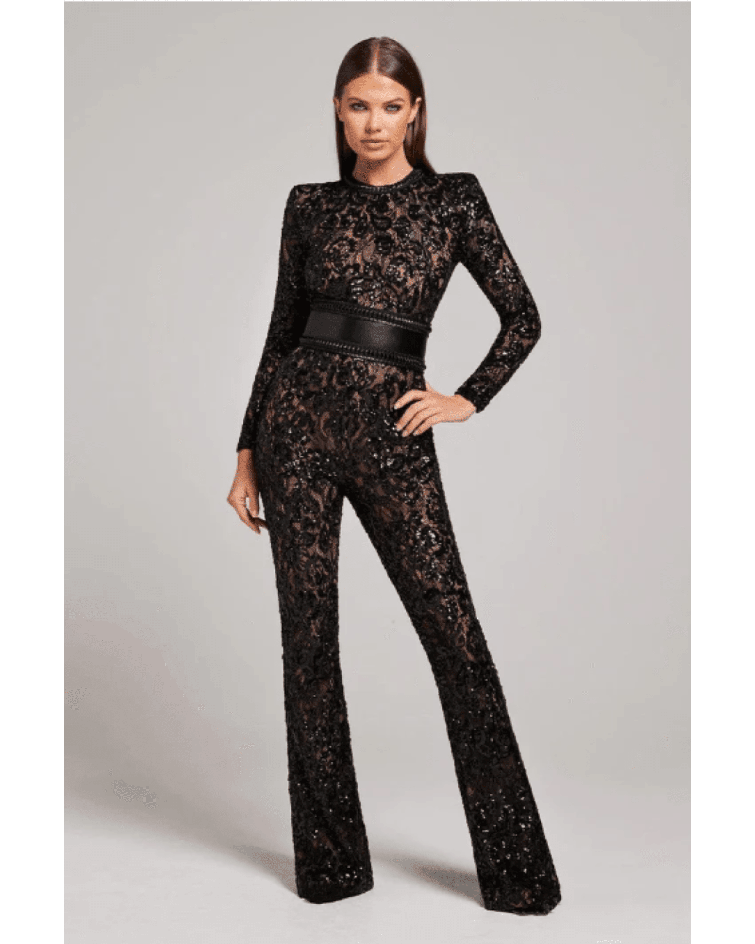 Bella Black Jumpsuit - Endless - UAE Rental and Resale for Women's Fashion