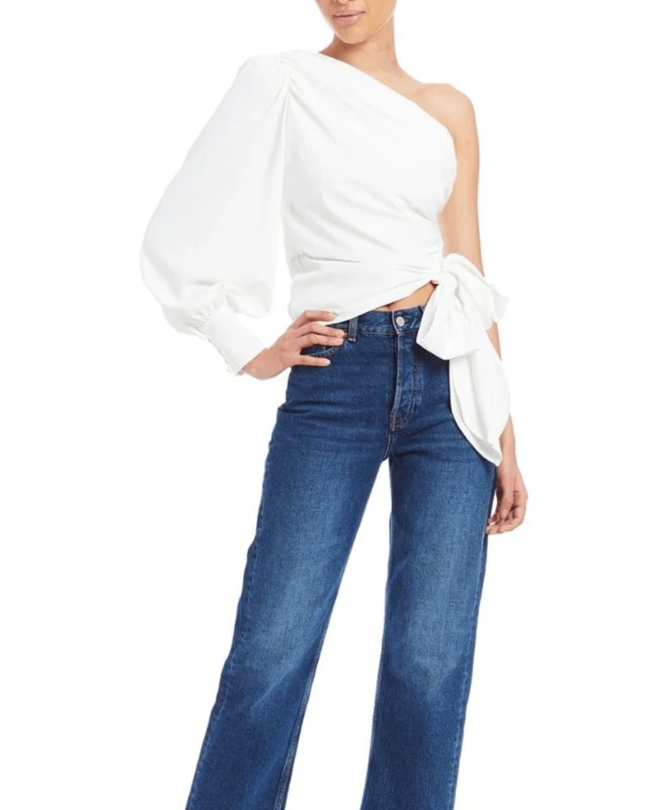 Bexley Top - White - Endless - UAE Rental and Resale for Women's Fashion