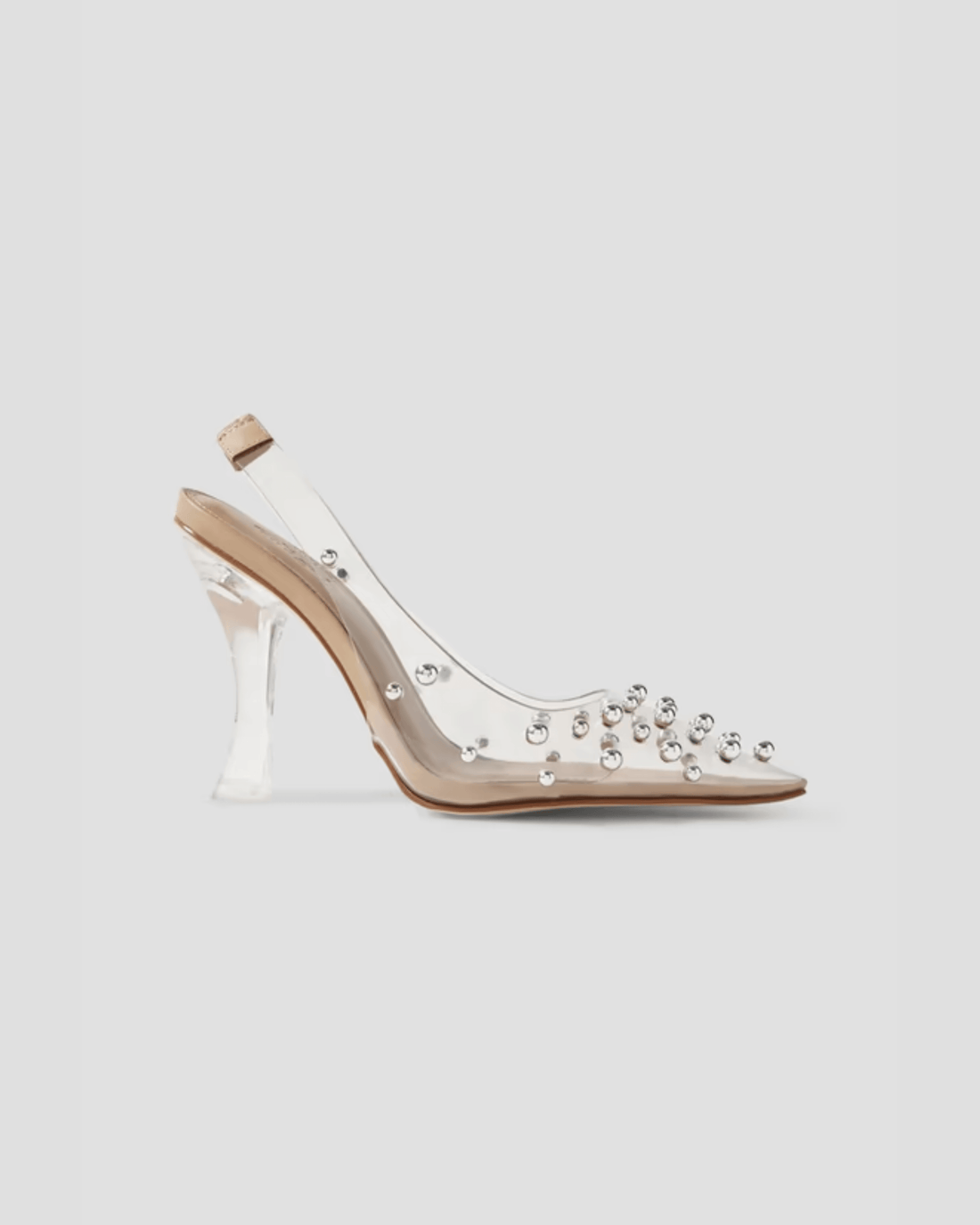 Bijan Embellished PVC Slingback Pumps - Endless - UAE Rental and Resale for Women's Fashion