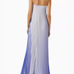 Bisous Strapless Maxi Gown In Plissé - Endless - UAE Rental and Resale for Women's Fashion