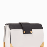 Black & White Mini Cahier Leather Shoulder Bag - Endless - UAE Rental and Resale for Women's Fashion