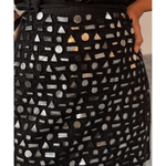 Black Beaded Mirror Skirt - Endless - UAE Rental and Resale for Women's Fashion