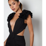Black Cassini Jumpsuit - Endless - UAE Rental and Resale for Women's Fashion