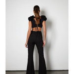 Black Cassini Jumpsuit - Endless - UAE Rental and Resale for Women's Fashion
