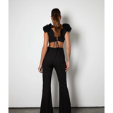 Black Cassini Jumpsuit - Endless - UAE Rental and Resale for Women's Fashion