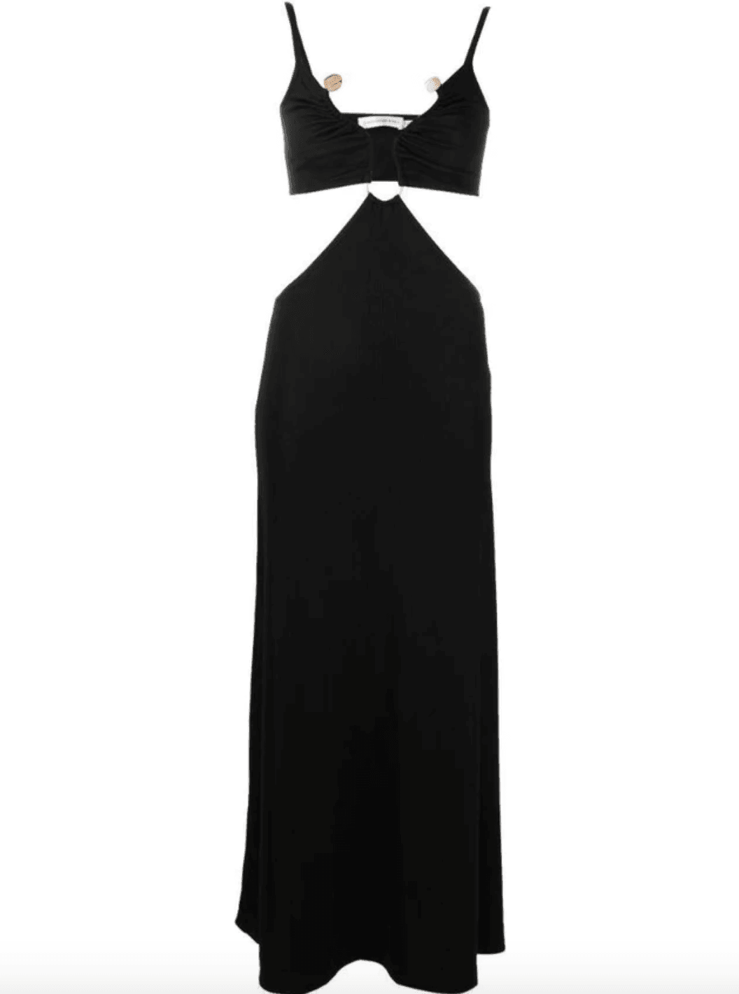 Black Crystal Torso Bra Maxi Dress - Endless - UAE Rental and Resale for Women's Fashion