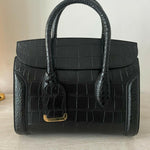 Black Heroine 30 Croc-embossed Tote Bag - Endless - UAE Rental and Resale for Women's Fashion