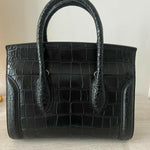 Black Heroine 30 Croc-embossed Tote Bag - Endless - UAE Rental and Resale for Women's Fashion