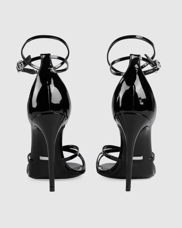 Black Patent Leather Heels - Endless - UAE Rental and Resale for Women's Fashion