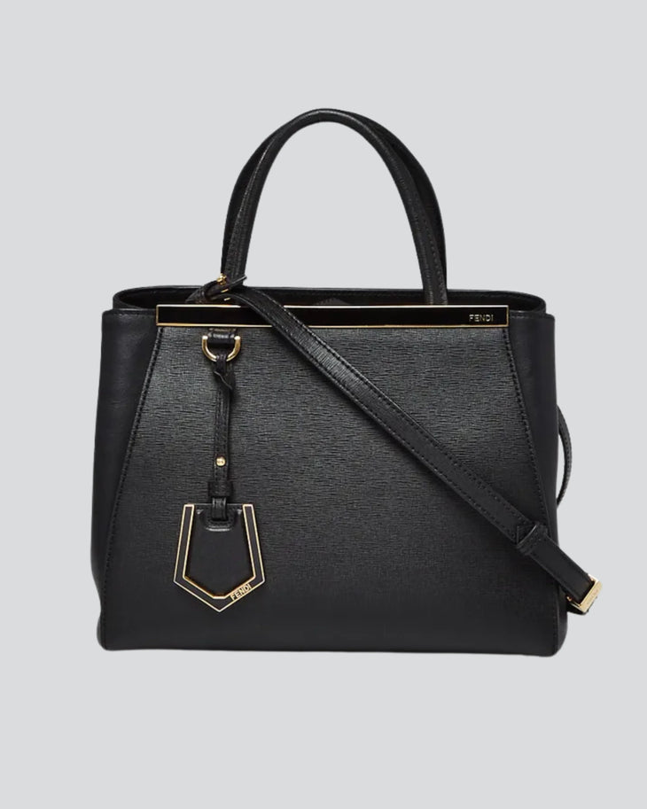 Black Saffiano Leather Petite Sac 2jours Elite Tote Bag - Endless - UAE Rental and Resale for Women's Fashion