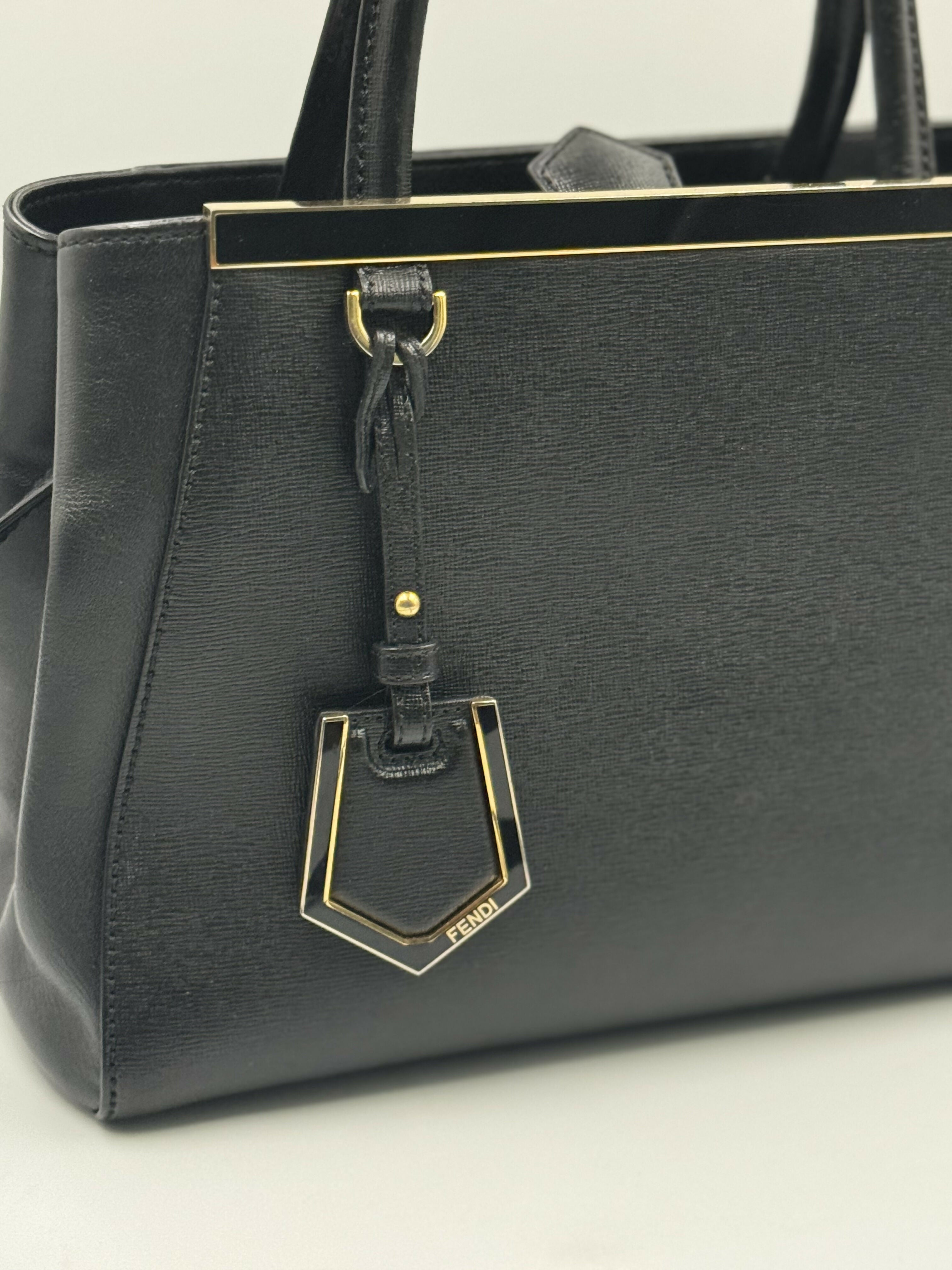 Black Saffiano Leather Petite Sac 2jours Elite Tote Bag - Endless - UAE Rental and Resale for Women's Fashion