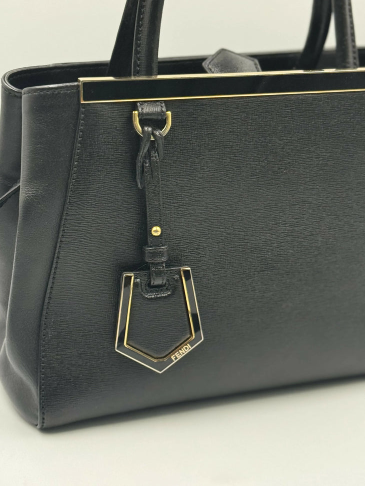 Black Saffiano Leather Petite Sac 2jours Elite Tote Bag - Endless - UAE Rental and Resale for Women's Fashion
