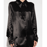 Black Satin Shirt - Endless - UAE Rental and Resale for Women's Fashion