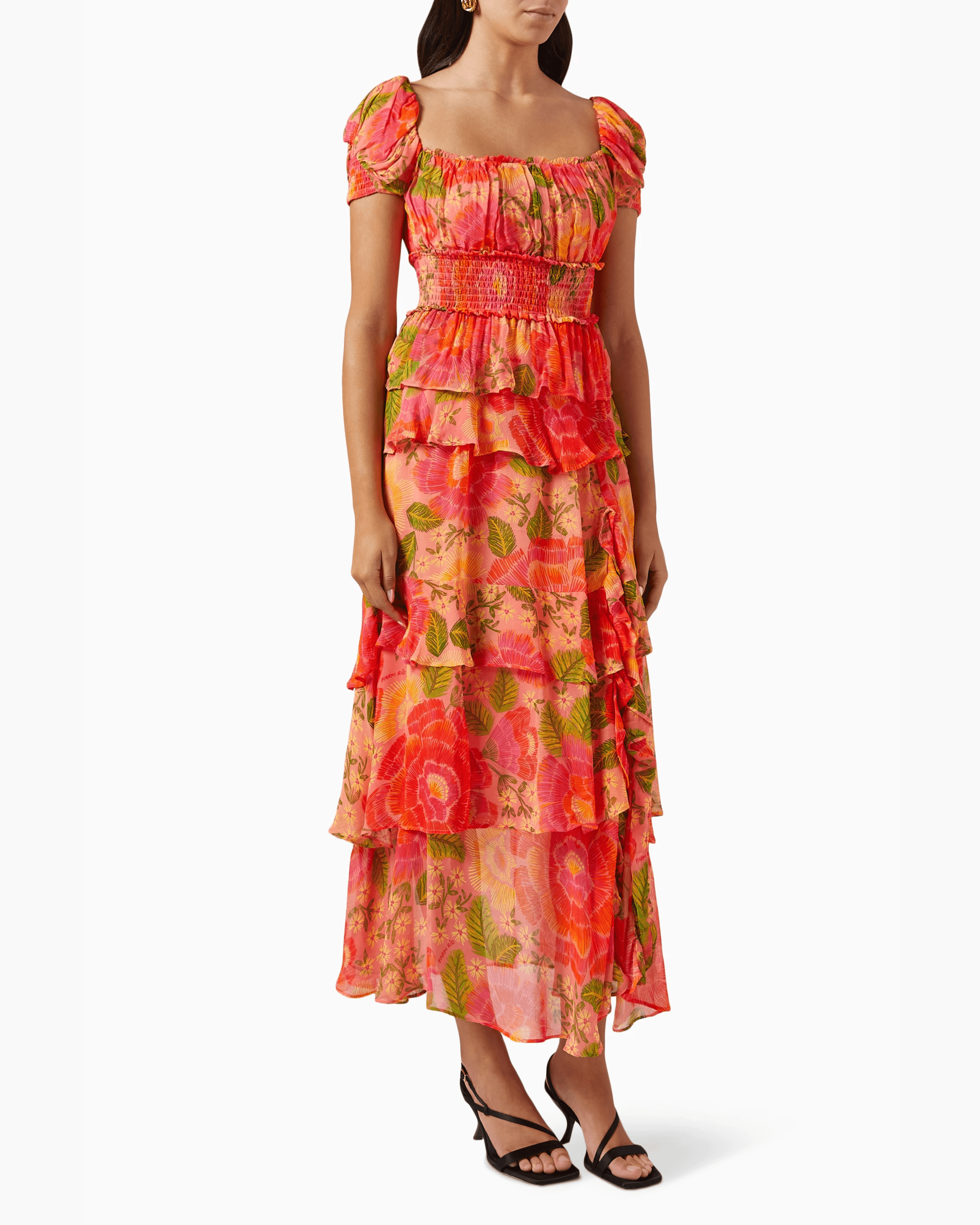 Blooming Floral Maxi Dress - Endless - UAE Rental and Resale for Women's Fashion