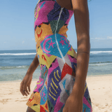 Boston Vibrant Hand-Beaded Dress - Endless - UAE Rental and Resale for Women's Fashion