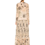 Botanical Herb Print Dress - Endless - UAE Rental and Resale for Women's Fashion