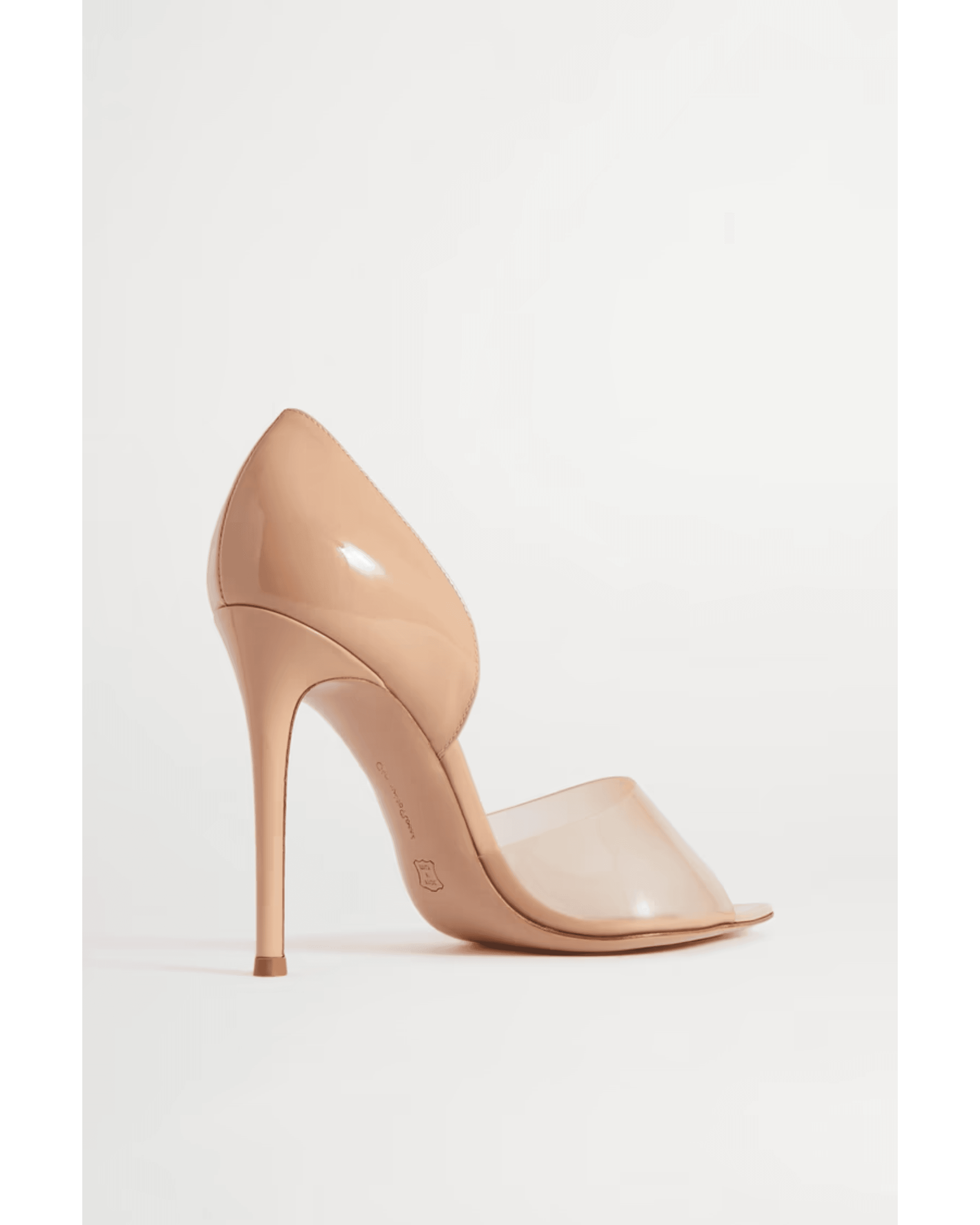 Bree Leather and PVC Peep-Toe Pumps - Endless - UAE Rental and Resale for Women's Fashion