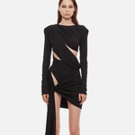 Brigit Draped Mini Dress - Endless - UAE Rental and Resale for Women's Fashion