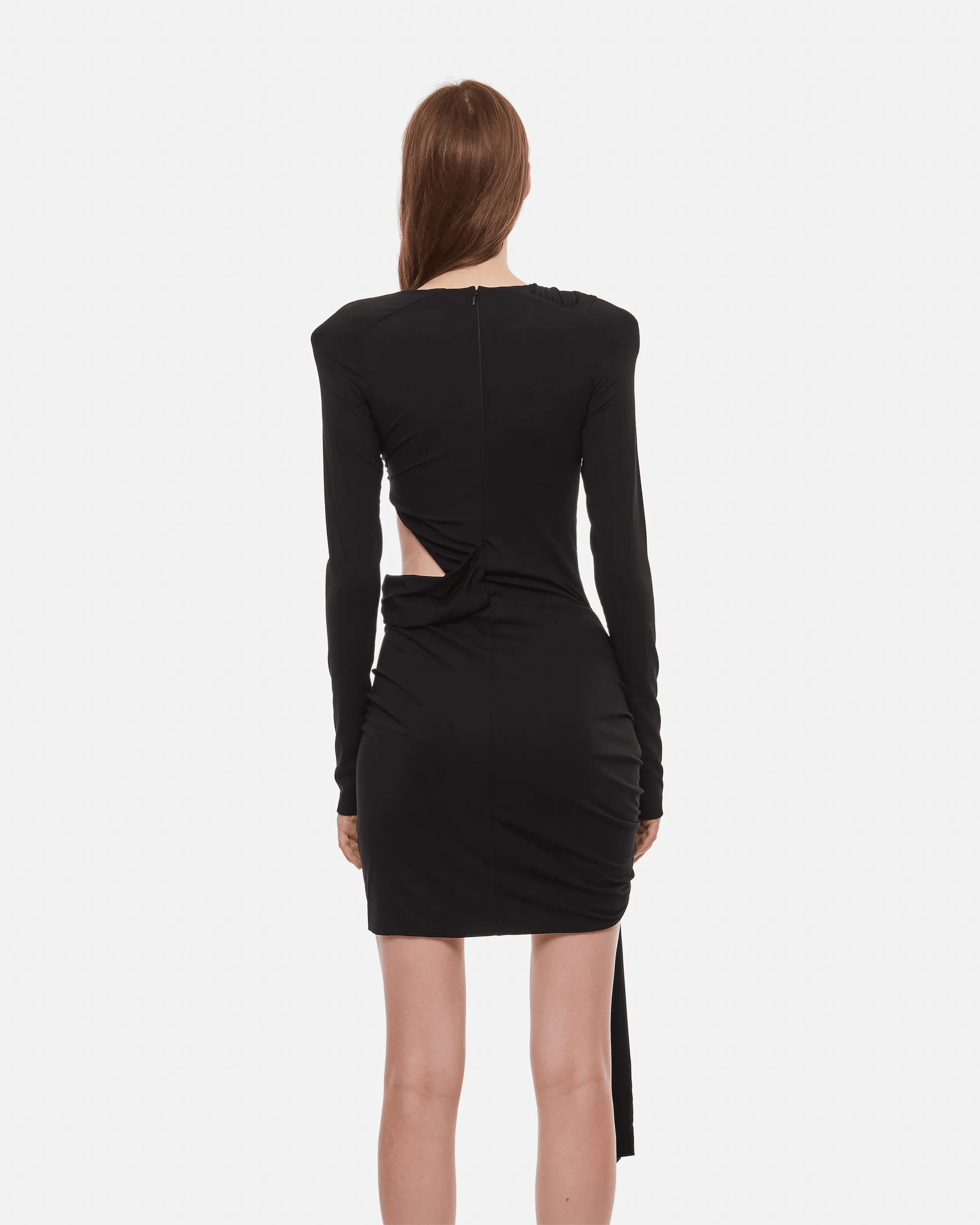 Brigit Draped Mini Dress - Endless - UAE Rental and Resale for Women's Fashion