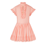 Broderie Anglaise Babydoll Mini Dress - Endless - UAE Rental and Resale for Women's Fashion