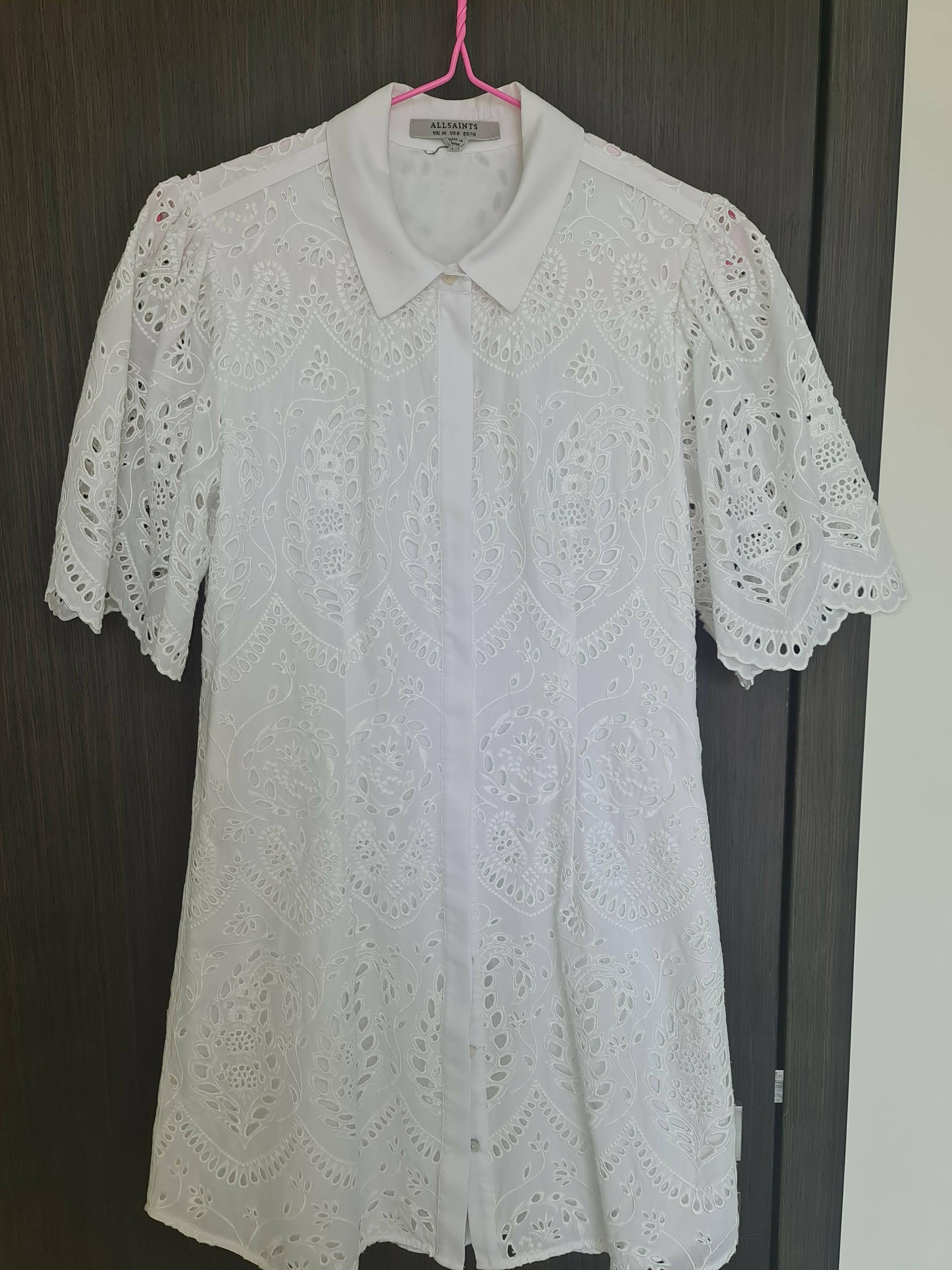 Broiderie Shirt Dress - Endless