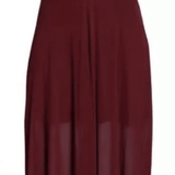 Burgundy Cut-out Maxi Dress - Endless - UAE Rental and Resale for Women's Fashion