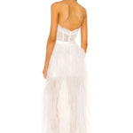 Bustier Gown in White - Endless - UAE Rental and Resale for Women's Fashion