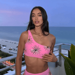 Callie Luxury Embellished Pink Co-ord Set - Endless - UAE Rental and Resale for Women's Fashion