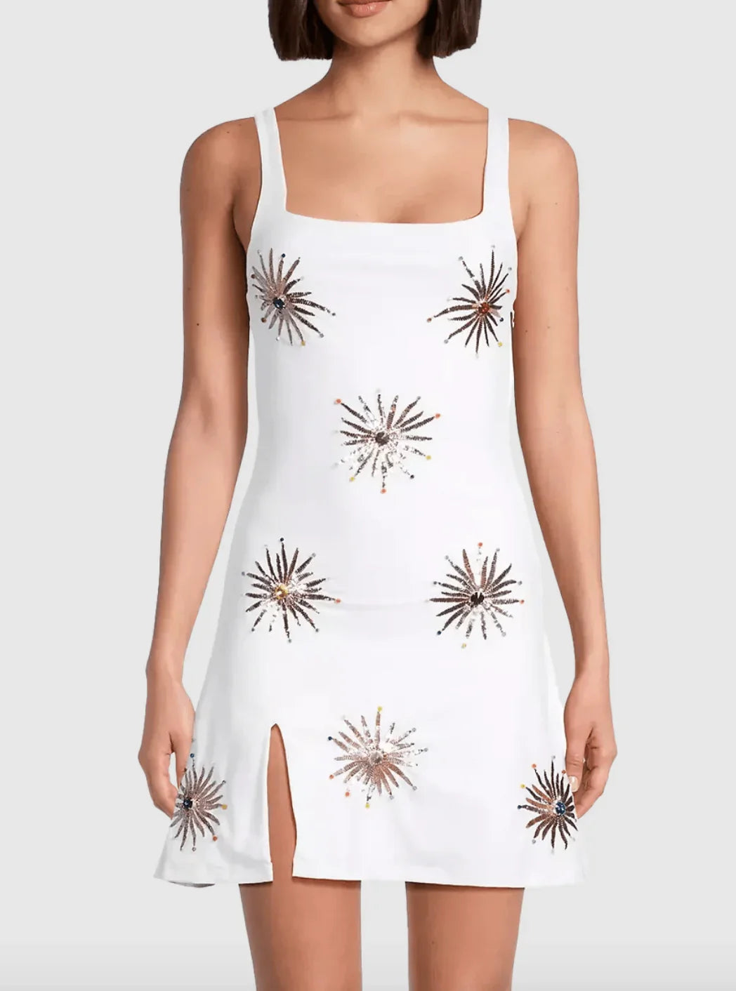 Callie Luxury Embellished White Party Dress - Endless - UAE Rental and Resale for Women's Fashion