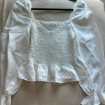 Cambria Linen Top - Endless - UAE Rental and Resale for Women's Fashion