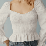 Cambria Linen Top - Endless - UAE Rental and Resale for Women's Fashion
