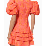 Camellia Puff Sleeve Dress - Endless - UAE Rental and Resale for Women's Fashion