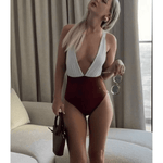 Capri V-Neck Swimsuit - Endless - UAE Rental and Resale for Women's Fashion