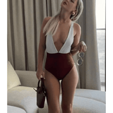Capri V-Neck Swimsuit - Endless - UAE Rental and Resale for Women's Fashion