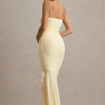 Capria Bandeau Wrap Maxi Dress - Endless - UAE Rental and Resale for Women's Fashion
