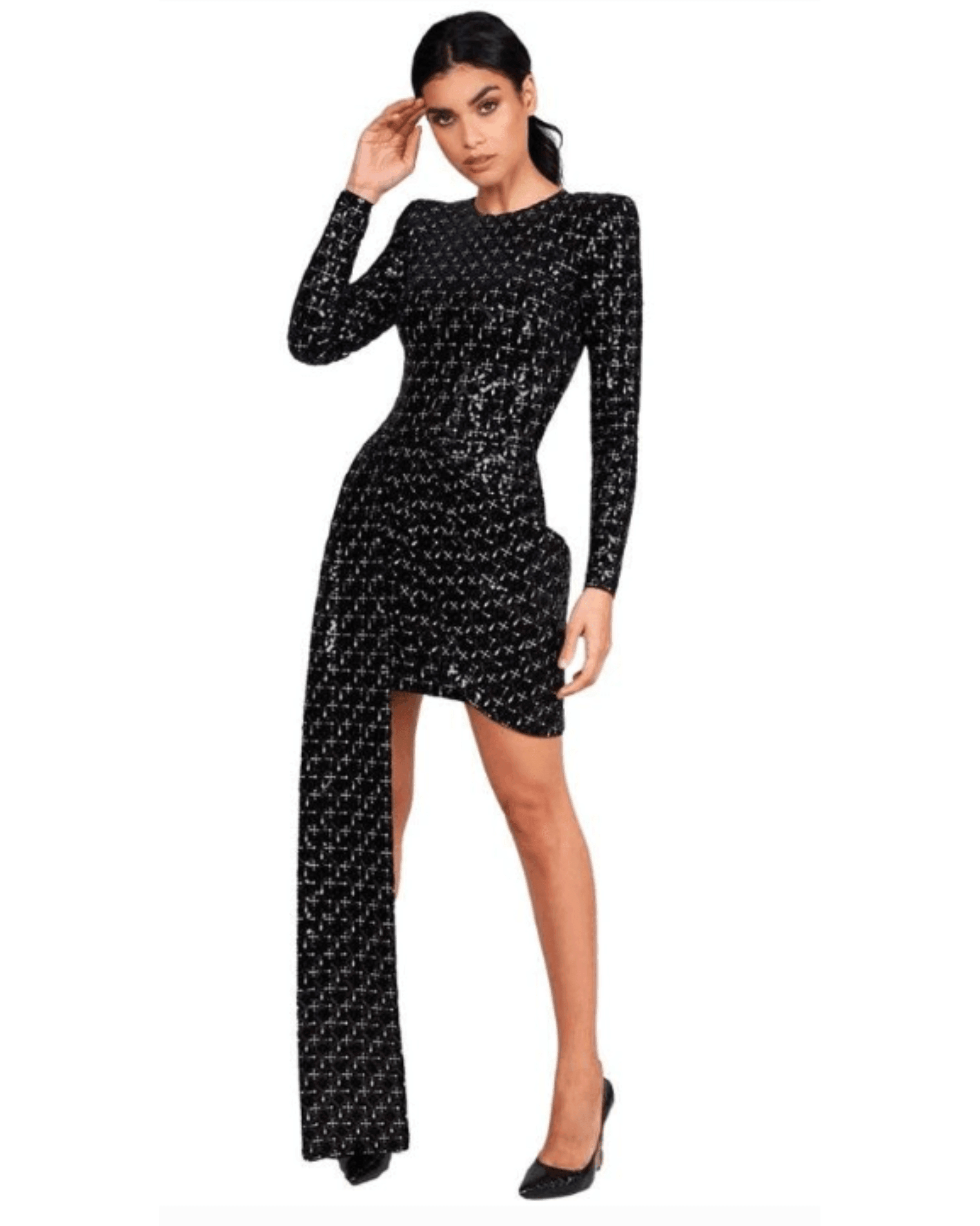 Cara Drape Mini Dress - Endless - UAE Rental and Resale for Women's Fashion